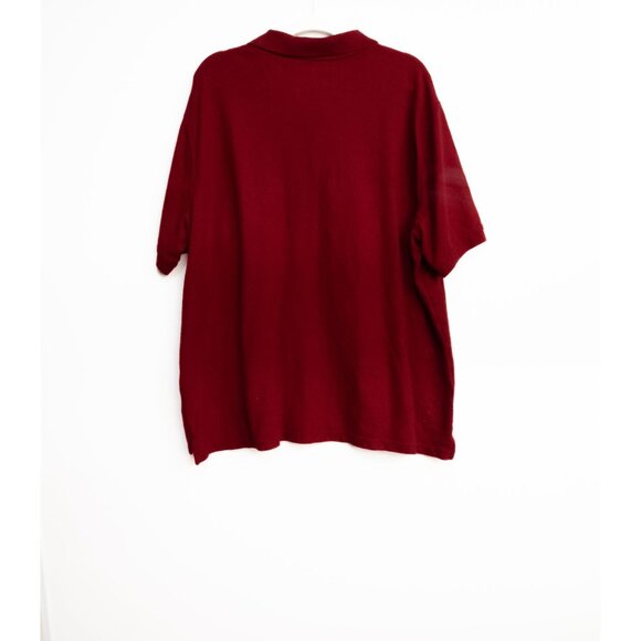 Saddlebred Red Polo Shirt XXL 60% Cotton 40% Polyester Mens Casual Wear - Picture 5 of 8
